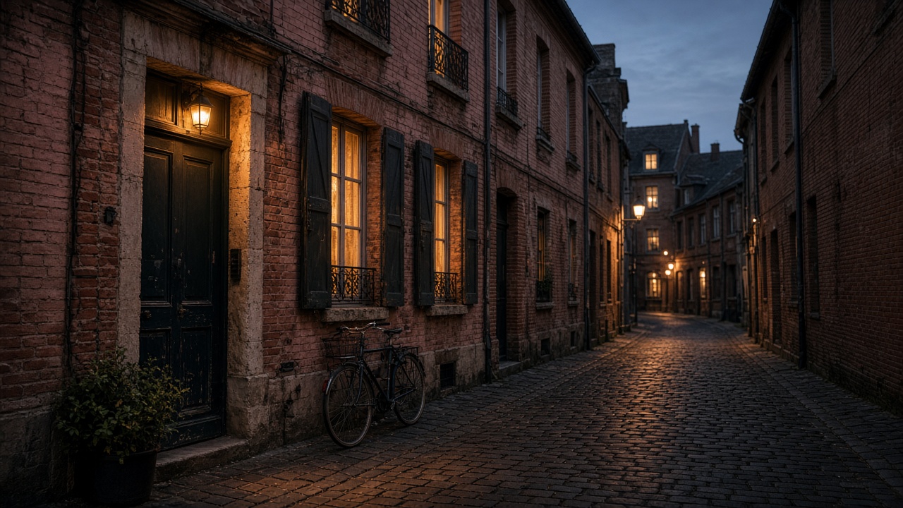 Briques roses, Toulouse, rue des Filatiers.